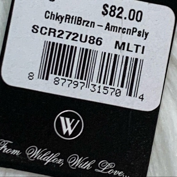 NWT Wildfox American Paisley Ruffle Bikini Bottom - Picture 9 of 12